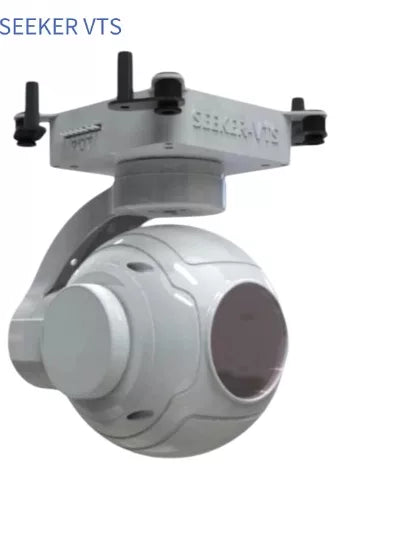 Small three-axis stabilized gimbal frame UAV pod housing
